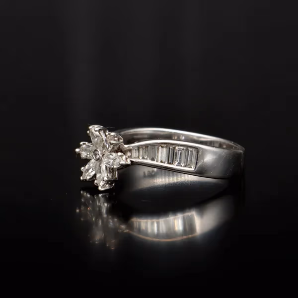 18ct Gold 0.75ct Diamond Ring