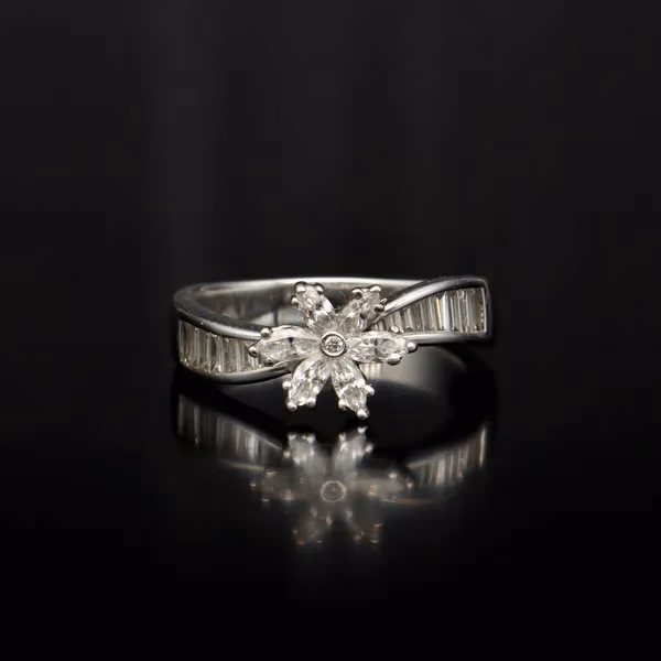 18ct Gold 0.75ct Diamond Ring