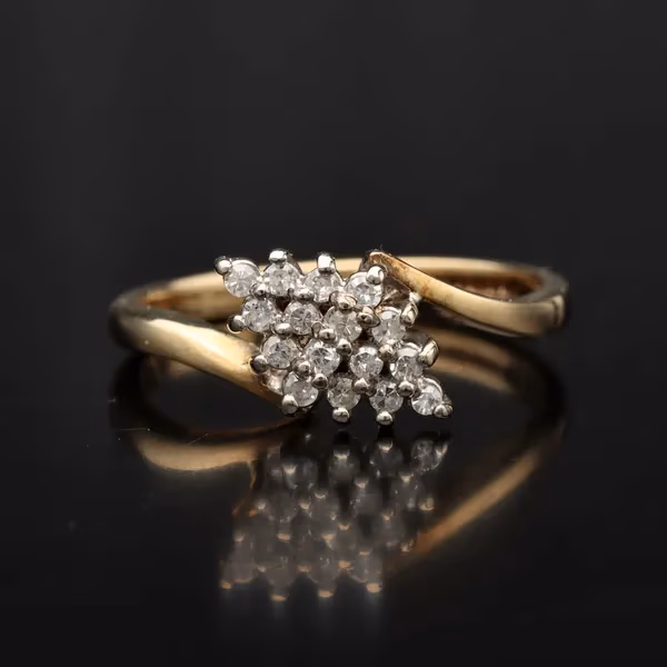 Gold Diamond Ring. Birmingham 1994