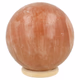 Rode calciet bol 10 cm - 360° presentation