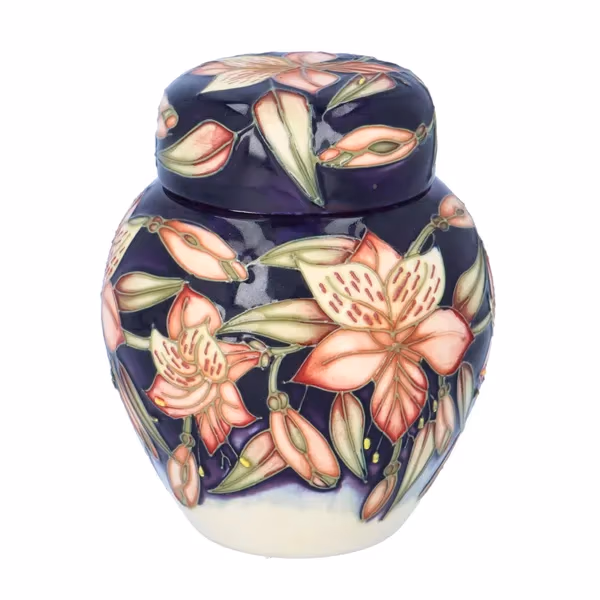 Moorcroft Peruvian Lily Ginger Jar
