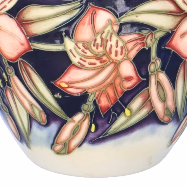 Moorcroft Peruvian Lily Ginger Jar