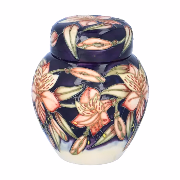 Moorcroft Peruvian Lily Ginger Jar