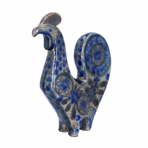 Elfriede Balzar Kopp Westerwald Figure of a Cockerel