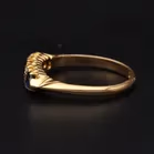 Antique 18ct Gold Sapphire Diamond Ring. 1910