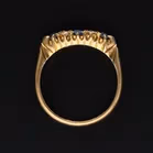 Antique 18ct Gold Sapphire Diamond Ring. 1910