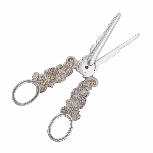 GIII Parcel Gilt Silver Grape Scissors