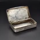 Victorian Silver Snuff Box By Francis Clark