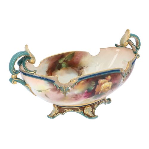 Royal Worcester Twin Handled Dish image-1