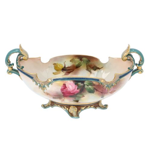 Royal Worcester Twin Handled Dish image-3