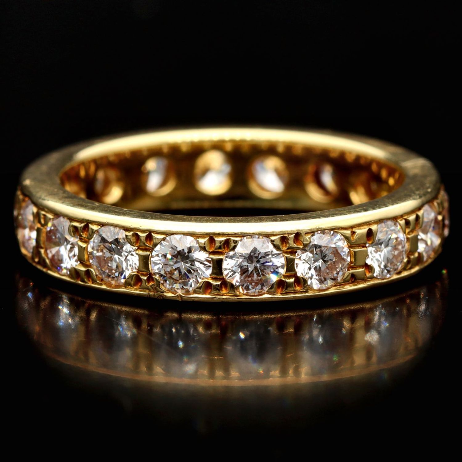 18ct gold deals eternity ring