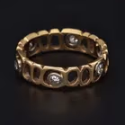 18k Gold Diamond Eternity Ring