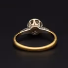 18ct Gold 0.2ct Diamond Ring. London 1973
