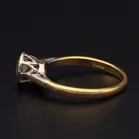 18ct Gold 0.2ct Diamond Ring. London 1973