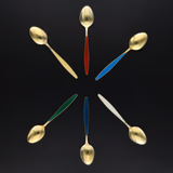 Georg Jensen Enamel Spoon Set