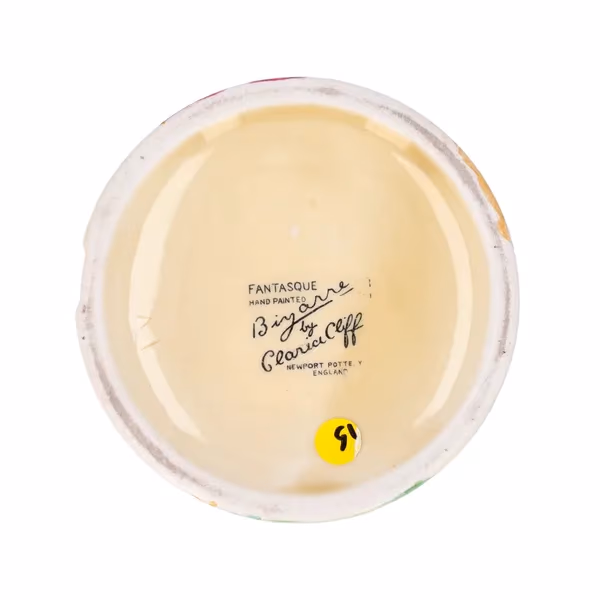 Clarice Cliff "Paster Melon" Beehive Preserve Pot