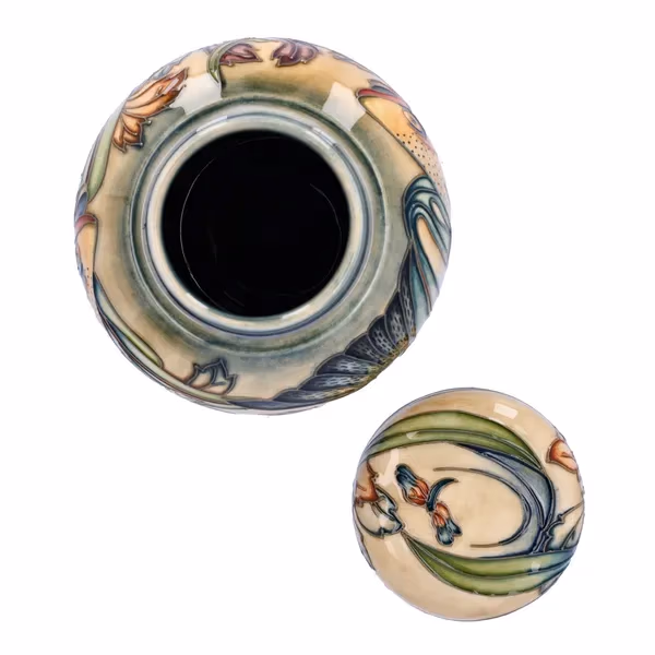 Moorcroft Trout Ginger Jar by Philip Gibson