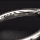 Platinum Oval Lab Diamond 5.03ct Solitaire Ring