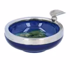 Early 20th Century William Moorcroft Moonlit Blue Ashtray