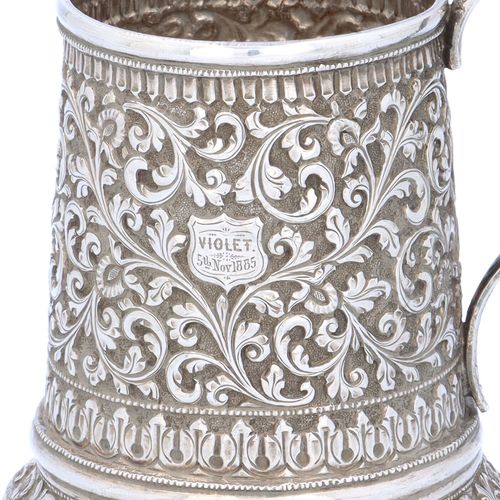 Silver Anglo Indian Christening Cup image-2