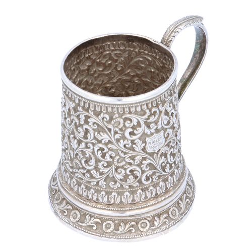 Silver Anglo Indian Christening Cup image-3