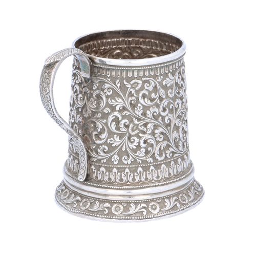 Silver Anglo Indian Christening Cup image-4