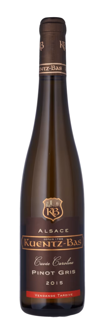 PINOT GRIS, CAROLINE BIO Vendange Tardive, Alsace, Kuentz-Bas