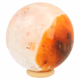 Carneool bol 68mm - 360° presentation