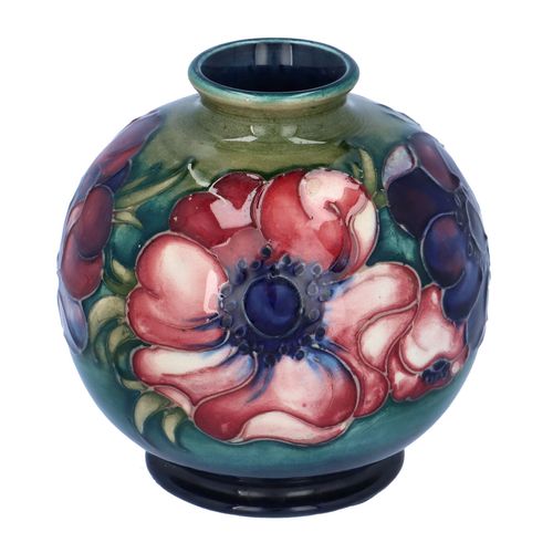 Small Moorcroft Anemone Vase image-3
