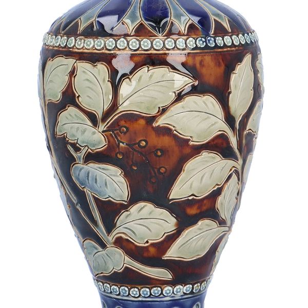 Pair of Doulton Lambeth Vases