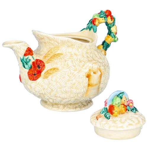 Clarice Cliff Celtic Harvest Teapot image-2