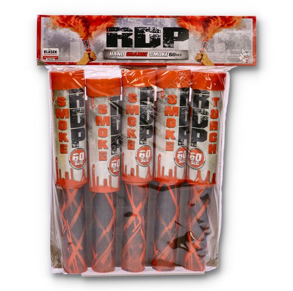 RDP Orange Smoke Torches (5 pack) - By Klasek