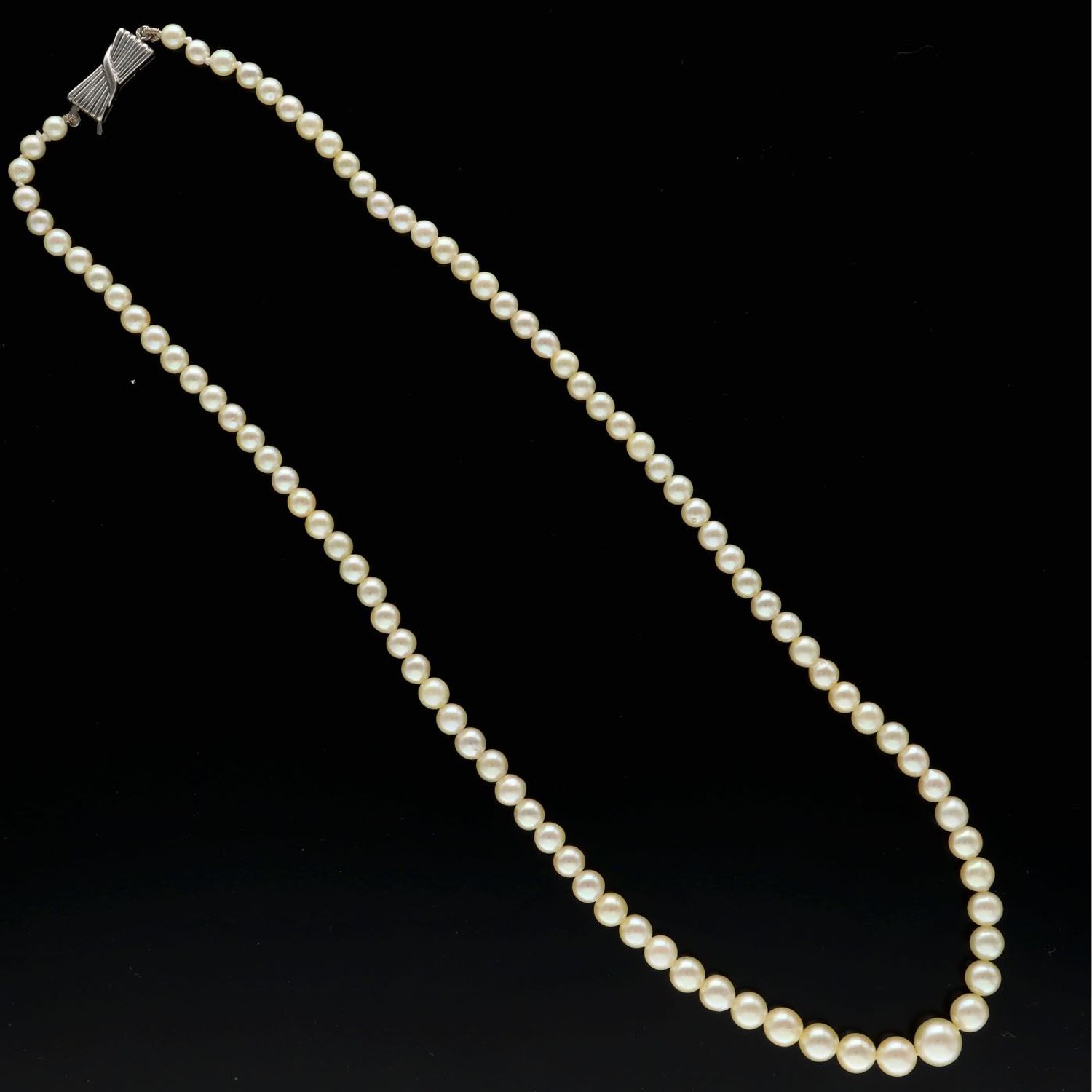 Mikimoto double strand pearl on sale bracelet