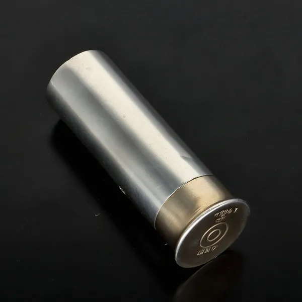 Rare Pair of Victorian Silver Shotgun Cartridge Pepperettes