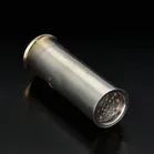Rare Pair of Victorian Silver Shotgun Cartridge Pepperettes