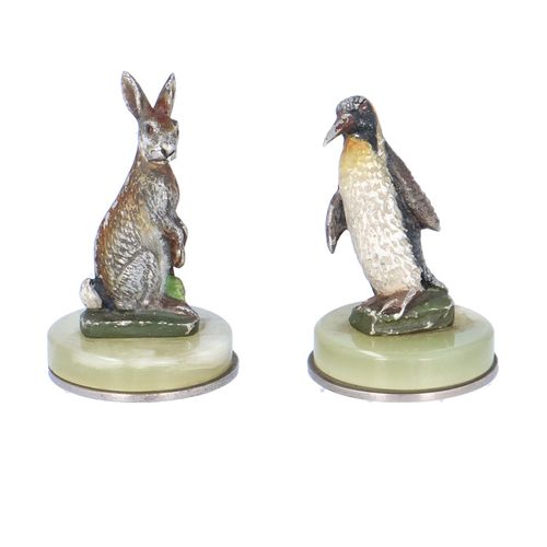 Set of Four Animal Menu or Place Card Holders image-2