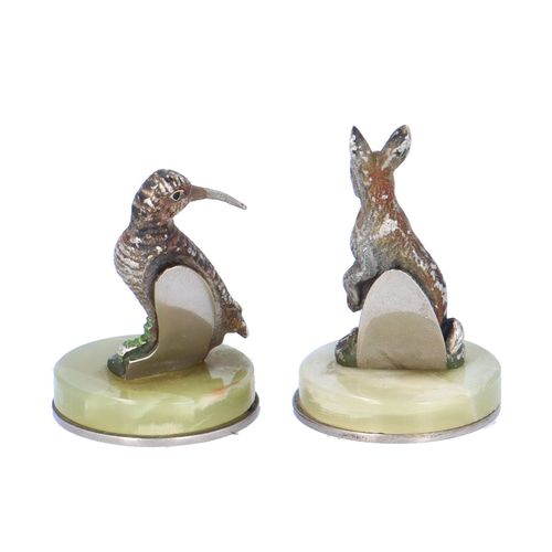 Set of Four Animal Menu or Place Card Holders image-4