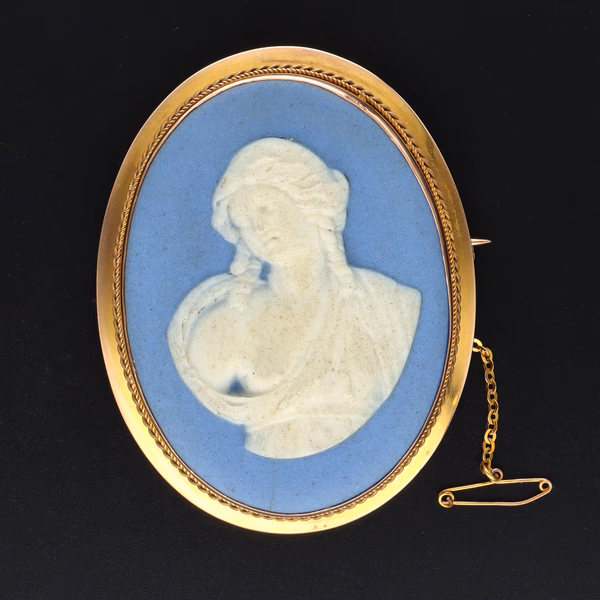 Wedgwood Cameo Brooch