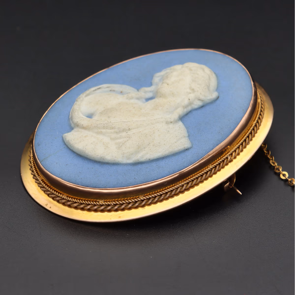 Wedgwood Cameo Brooch