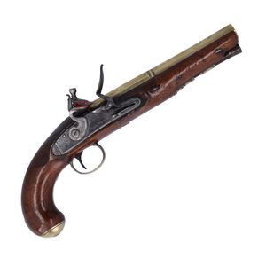Early 19th Century Flintlock Officers Pistol