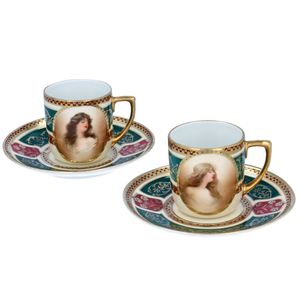 Vienna Coffee Cups and Saucers