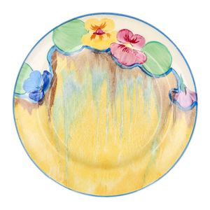 Clarice Cliff Pansies Plate