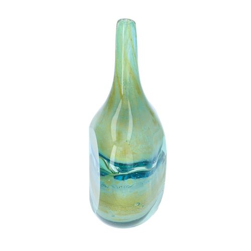 Michael Harris Mdina Cut Ice Fish Glass Vase image-3