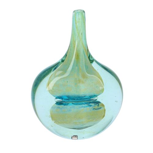 Michael Harris Mdina Cut Ice Fish Glass Vase image-2
