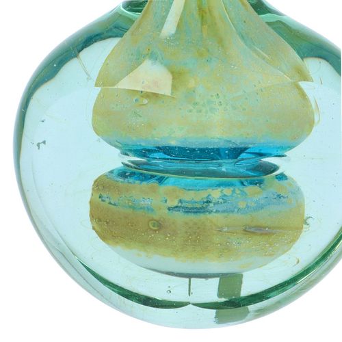 Michael Harris Mdina Cut Ice Fish Glass Vase image-4