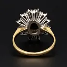 18ct Gold Sapphire and Diamond Ring