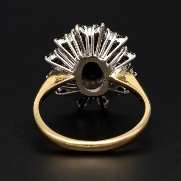 18ct Gold Sapphire and Diamond Ring