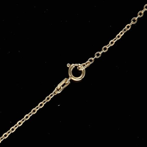 9ct Gold Ruby Necklace image-3