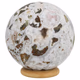 Money agaat bol 59mm - 360° presentation