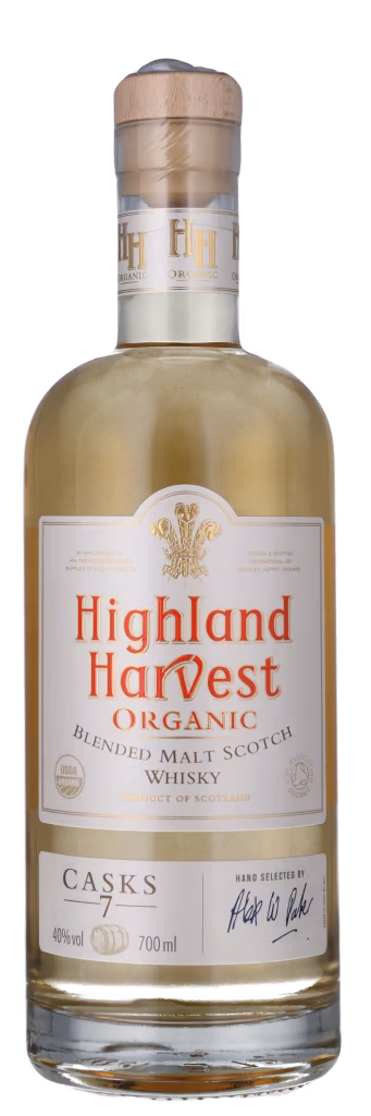 HIGHLAND HARVEST ORGANIC BLENDED MALT WHISKY 40 % ØKO, London & Scottish
